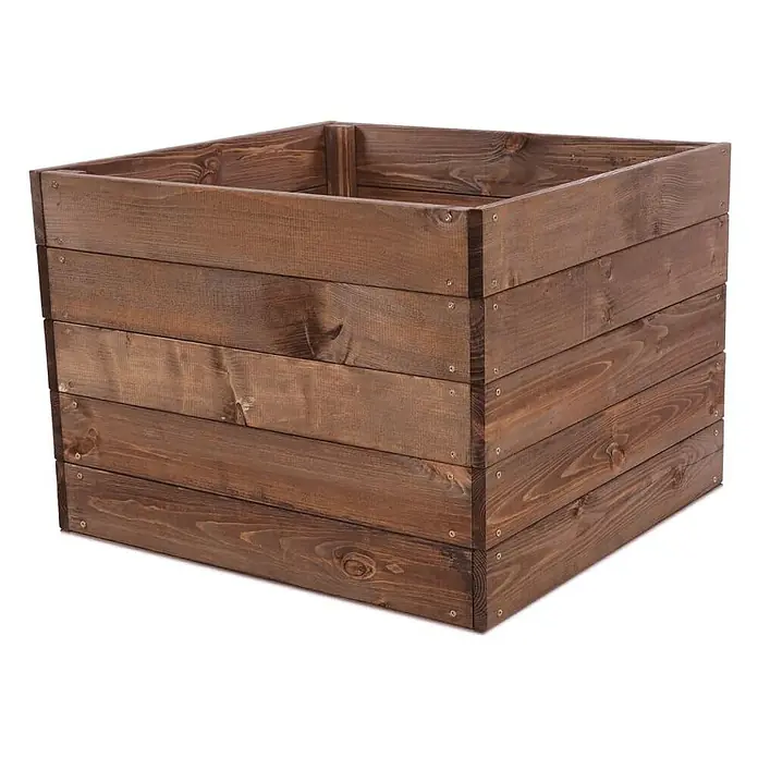 Proregal Hochbeet Growline Holz - 80 x 83 x 45 cm, Holz, Braun