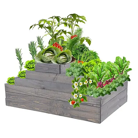 Proregal  Hochbeet GardenStep Holz