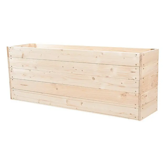Proregal Hochbeet Growline Holz - 30 x 120 x 45 cm, Holz, Natur