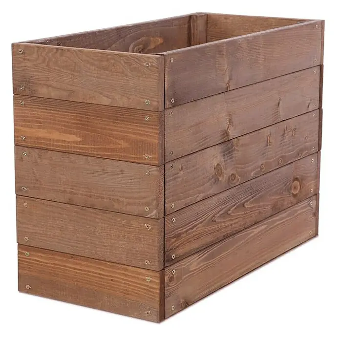 Proregal Hochbeet Growline Holz - 30 x 63 x 45 cm, Holz, Braun