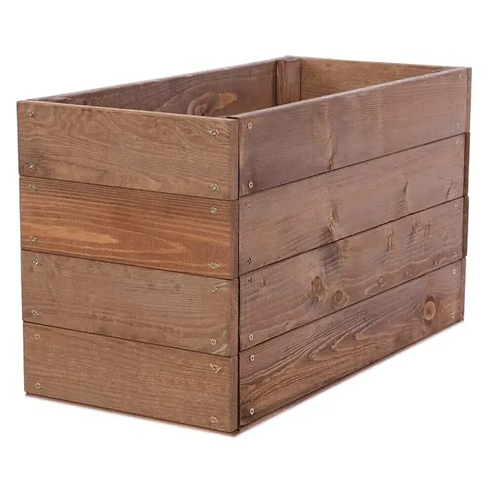 Proregal Hochbeet Growline Holz - 30 x 63 x 36 cm, Holz, Braun