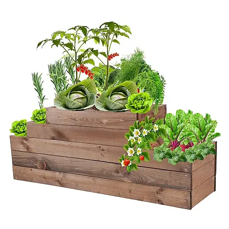 Proregal  Hochbeet GardenStep Holz