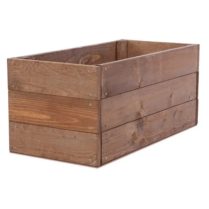 Proregal Hochbeet Growline Holz - 30 x 103 x 27 cm, Holz, Braun