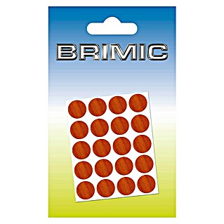 Micel Brimic Tapón embellecedor Cerezo (Diámetro: 13 mm, Pegado, 20 ud.)