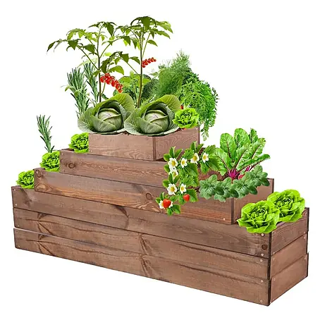 Proregal  Hochbeet GardenStep Holz