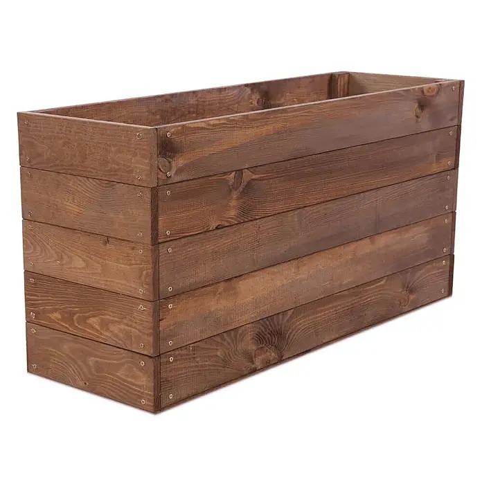 Proregal Hochbeet Growline Holz - 30 x 93 x 45 cm, Holz, Braun