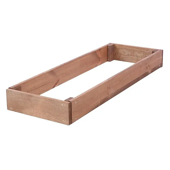 Proregal Hochbeet GardenStep Holz - Holz, Braun