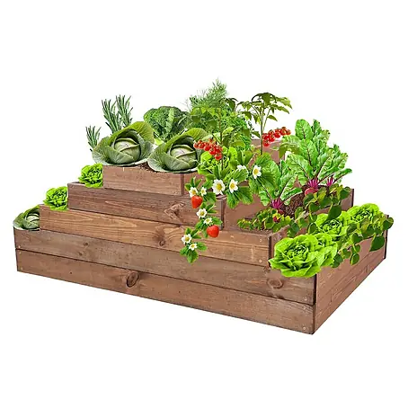 Proregal  Hochbeet GardenStep Holz