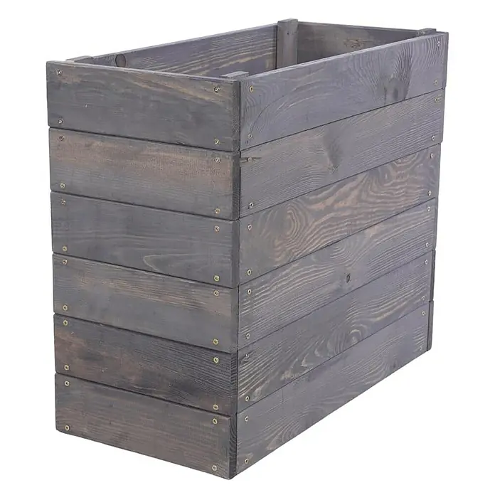Proregal Hochbeet Growline Holz - Holz, Grau