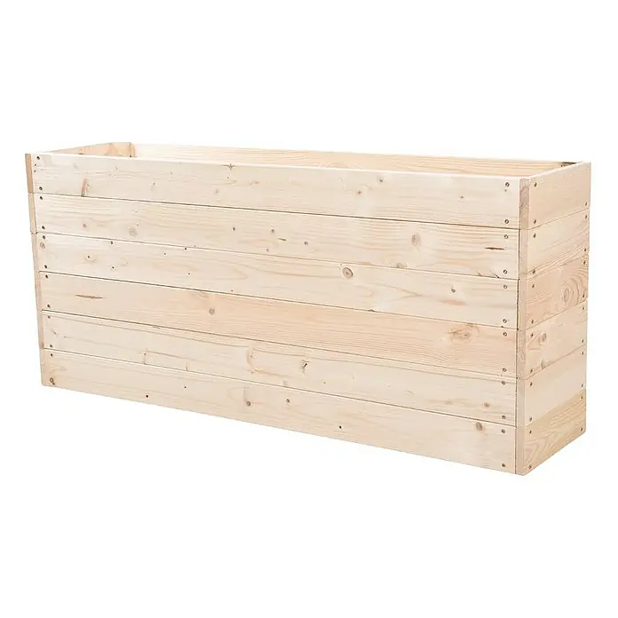 Proregal Hochbeet Growline Holz - 30 x 120 x 54 cm, Holz, Natur