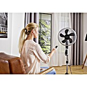 Proklima Standventilator (Silber/Schwarz, Höhe: 148 cm, 55 W)