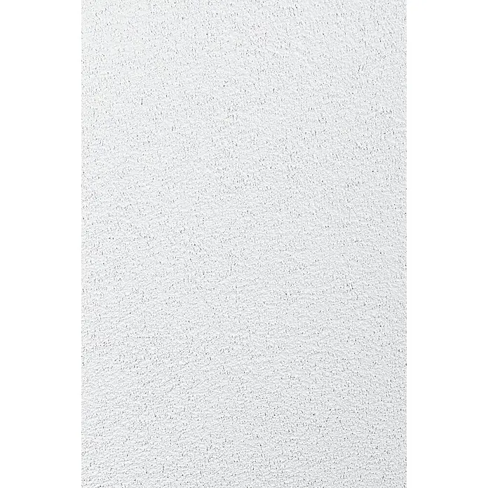 swingcolor Dekoputz Fassaden-Kratzputz - Weiß, Körnung: 2 mm, 20 kg - Nahaufnahme einer weißen, flauschigen Badezimmermatte, die für Komfort und Saugfähigkeit im Bad sorgt.