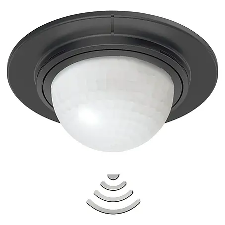 Steinel  Infrarot-Bewegungsmelder IS 360-1 DE schwarz