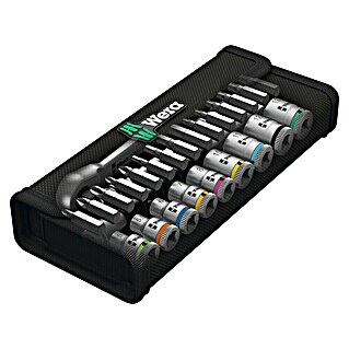 Wera Dopsleutelset 8100 SA 8 (28 -delig, Grootte aandrijving: ¼″)