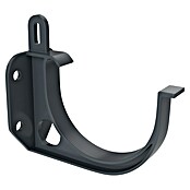FunkeGruppe Dachrinnenhalter (Nennweite: 75 mm, Kunststoff, Anthrazit)