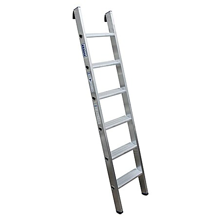 Krause Stabilo Anlegeleiter + S (Anzahl Tritte: 6 Stk., Arbeitshöhe: 2,7 m, Aluminium)
