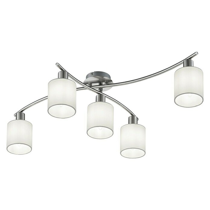 Trio Leuchten Stropna svjetiljka  (25 W, D x Š x V: 7,5 x 44,2 x 22 cm, Bijele boje, E14) | BAUHAUS