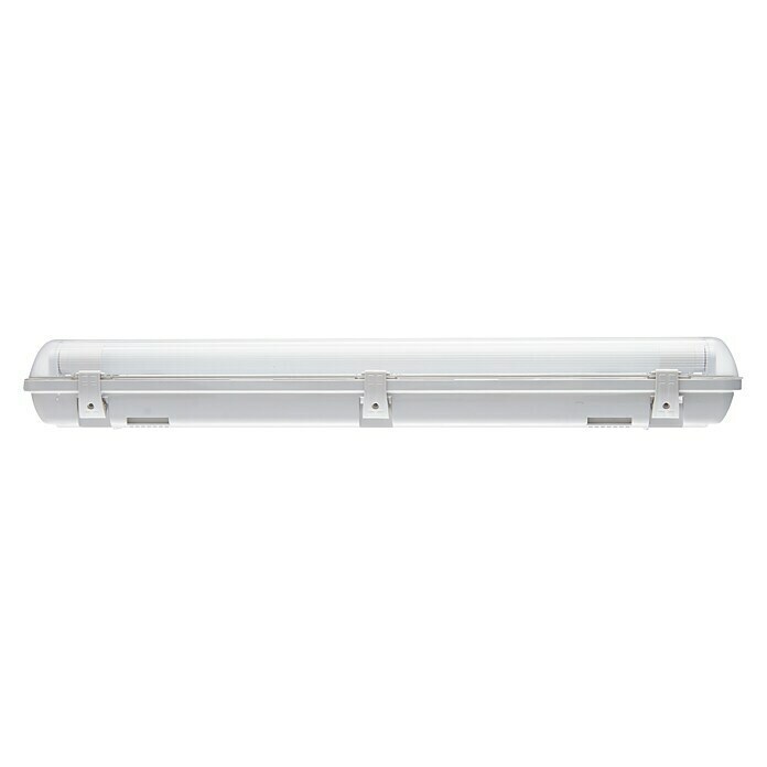 Voltolux Led-tl-balk voor vochtige ruimtes (1 lampen, 9 W, l x h: 60 x 8,6 cm, Neutraal wit, IP65)