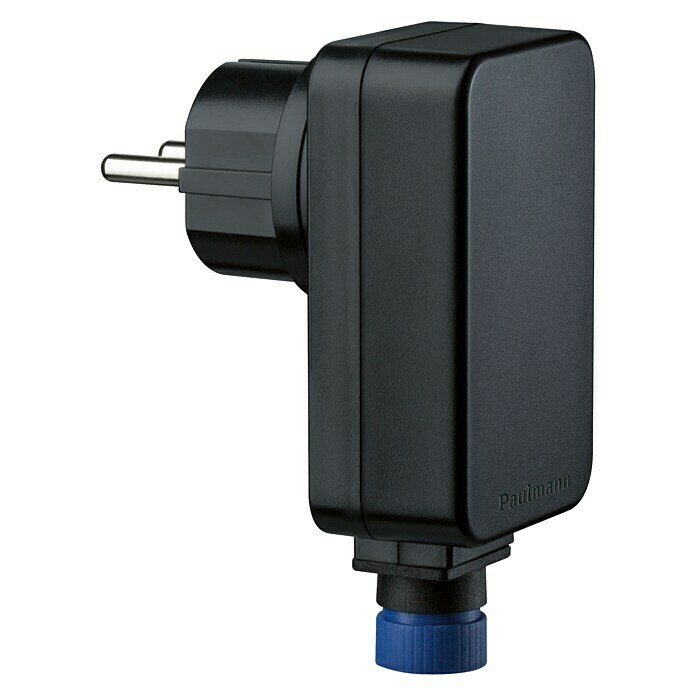 Paulmann Plug & Shine LED-Trafo24 V, IP44, Schwarz, Max. Leistung: 21 W Front View