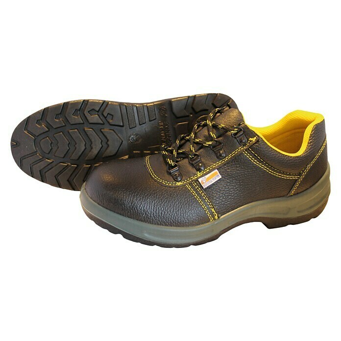 Industrial Starter Zapatos de seguridad Piel sintética (Negro, 36, Categoría de protección: S1P)