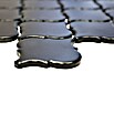 Mosaikfliese Florentiner Uni CLP 12BM (29,3 x 24,5 cm, Schwarz, Matt)