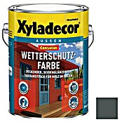 Xyladecor Wetterschutzfarbe Consolan (Schiefer, Seidenglänzend, 2,5 l, Wasserbasiert)