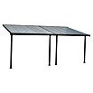 Solid Elements Marquesina adosada (Profundidad: 3 m, An x Al: 6,1 x 2,1 m, Gris antracita)