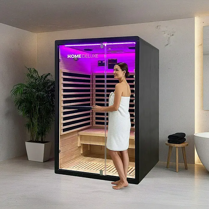 Home Deluxe Elementsauna NERO M - Sonstige, Steuerung Ofen: Integriert