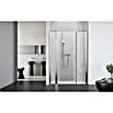 Camargue Vario Nischendusche S3+S15+S17 (150 x 195 cm, Stärke: 6 mm, Silber)