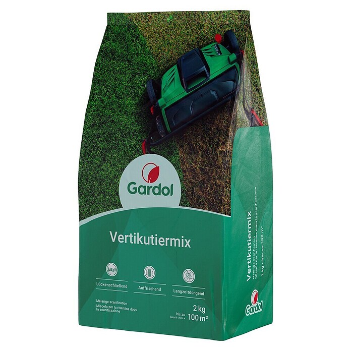 Gardol Rasensamen Vertikutiermix (2 kg, Saatgut ausreichend für: 100 m²) | BAUHAUS