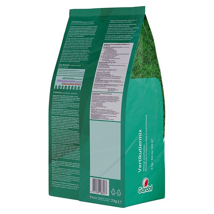 Gardol Rasensamen Vertikutiermix (2 kg, Saatgut ausreichend für: 100 m²) | BAUHAUS