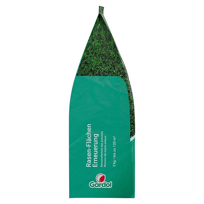 Gardol Nachsaat-Rasen Flächenerneuerung (2 kg, Saatgut ausreichend für: 120 m²) | BAUHAUS