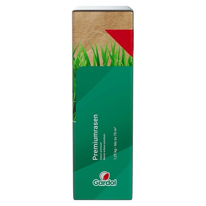 Gardol Rasensamen Premiumrasen (1,25 kg, Saatgut ausreichend für: 75 m²) | BAUHAUS
