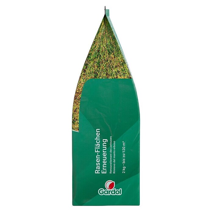Gardol Nachsaat-Rasen Flächenerneuerung (2 kg, Saatgut ausreichend für: 120 m²) | BAUHAUS
