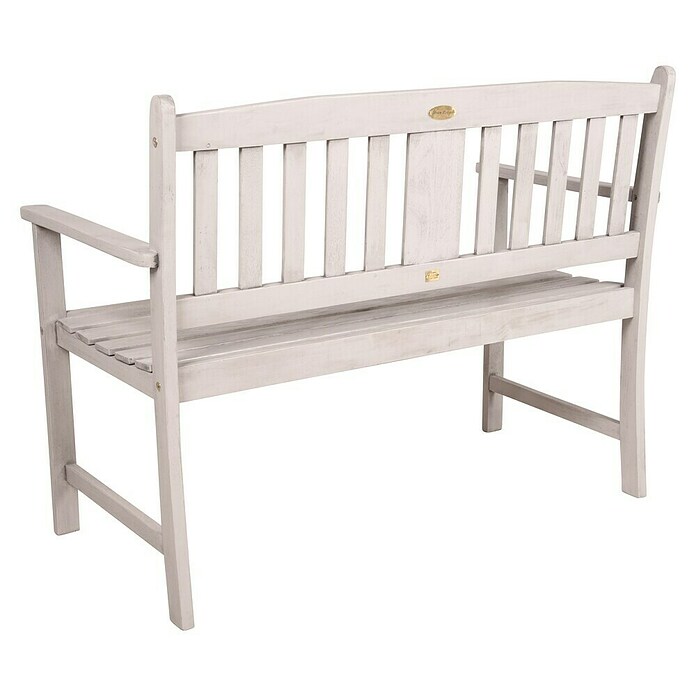 Garden Pleasure Gartenbank Stirling (B x T x H: 110 x 56,5 x 86 cm, Eukalyptus, Grau) | BAUHAUS
