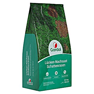 Gardol Nachsaat-Rasen Schatten (2,5 kg, Saatgut ausreichend für: 150 m²)