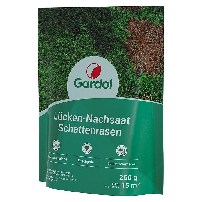 Gardol Nachsaat-Rasen Schatten (0,25 kg, Saatgut ausreichend für: 15 m²) | BAUHAUS