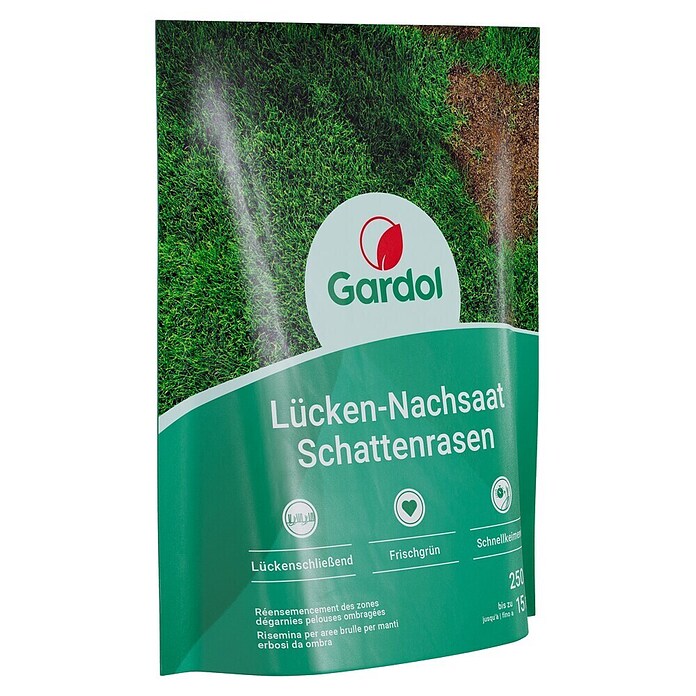 Gardol Nachsaat-Rasen Schatten (0,25 kg, Saatgut ausreichend für: 15 m²) | BAUHAUS