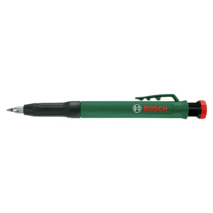 Bosch Marker - Passend für: Tieflochmarkierung - Abbildung eines grünen Bosch Heißluftgebläses, ideal zum Entfernen von Farben, Verformen von Kunststoffen und Auftauen von Wasserleitungen.