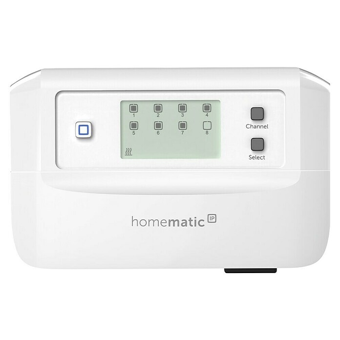 Homematic IP Regulador para suelos radiantes HmIP-FALMOT-C8 (135 x 52 x 85 mm) | BAUHAUS
