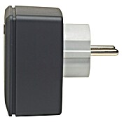 Homematic IP Smart-Steckdose HmIP-PS-2-A (IP20, Anthrazit, 3 680 W, 13 A) | BAUHAUS