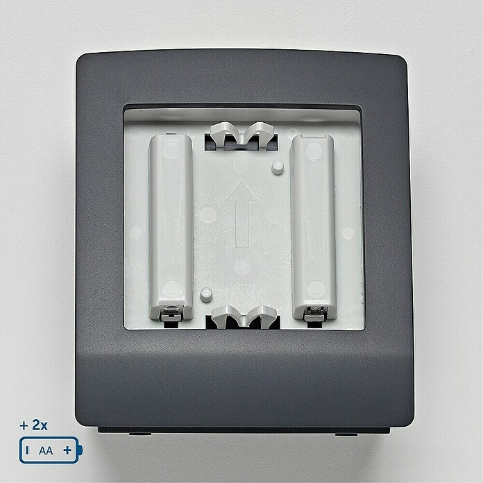 Homematic IP Halterung Tischaufsteller HmIP-DS55-A (Batteriebetrieben, 7,9 x 9 x 6,7 cm, Anthrazit) | BAUHAUS
