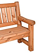 Garden Pleasure Gartenbank Allgäu 2-Sitzer (B x T x H: 124 x 69,5 x 96 cm, Kiefer, Natur) | BAUHAUS