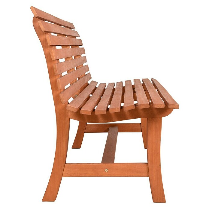 Garden Pleasure Gartenbank Moreno (B x T x H: 140 x 61 x 82 cm, Eukalyptus, Natur) | BAUHAUS
