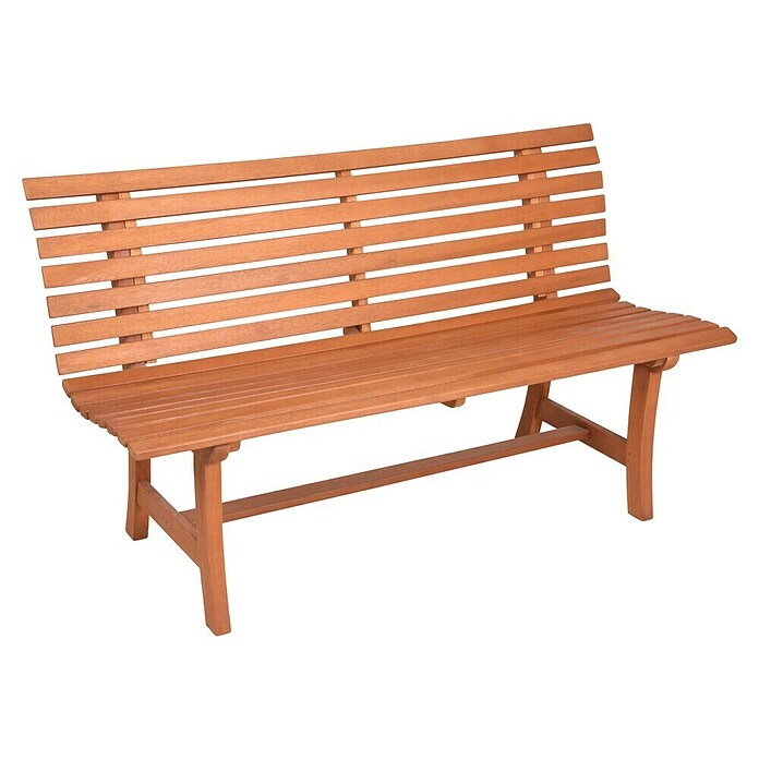 Garden Pleasure Gartenbank Moreno (B x T x H: 140 x 61 x 82 cm, Eukalyptus, Natur) | BAUHAUS