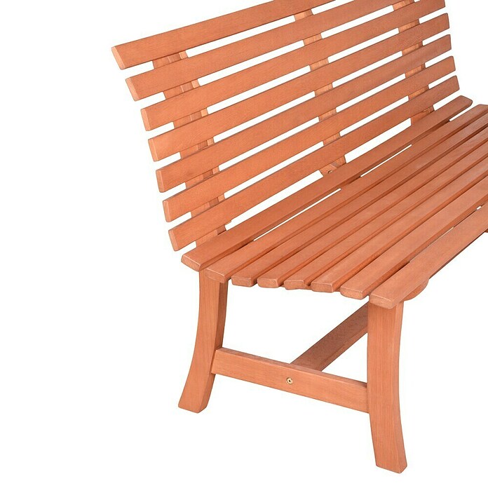 Garden Pleasure Gartenbank Moreno (B x T x H: 140 x 61 x 82 cm, Eukalyptus, Natur) | BAUHAUS