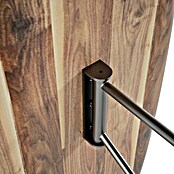 VitrA Plural Wandspiegel (37,5 x 90 cm, Eiche Dunkel) | BAUHAUS