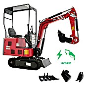 HZC Power Minibagger EBKB810K (2,2 kW, Benzin, Auslegerschwenkbereich: -60 ° - 60 °) | BAUHAUS