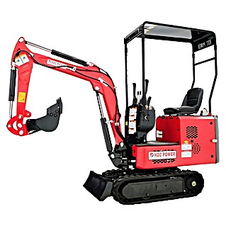 HZC Power Minibagger EBKB810K (2,2 kW, Benzin, Auslegerschwenkbereich: -60 ° - 60 °)