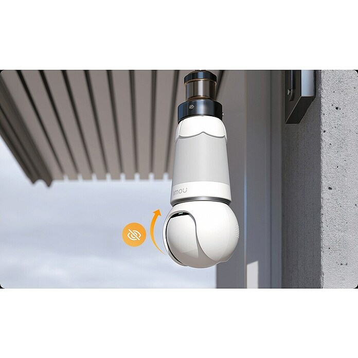Imou Bewakingscamera Bulb Cam (Ø x h: 37,5 x 175 mm, Nachtzichtbereik: 25 m) | BAUHAUS
